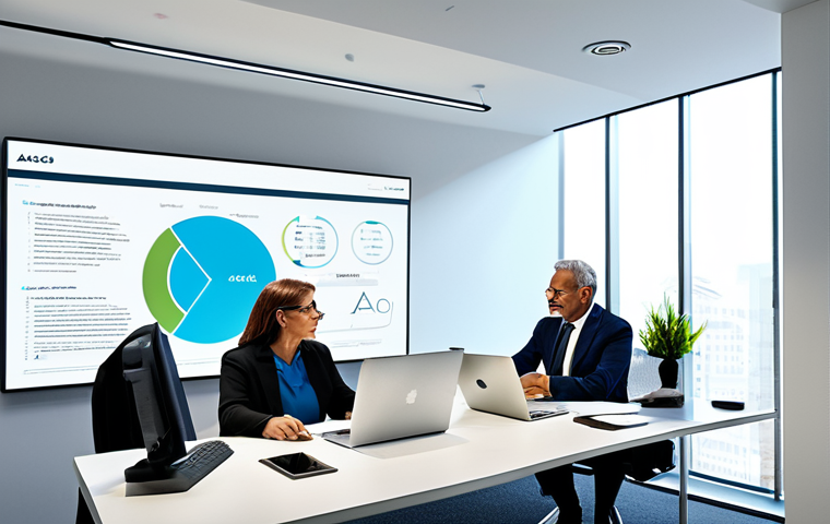 "A Modern Office Scene"**
"A diverse group of professionals collaborating in a bright, modern office space. The scene features digital displays showing the word 'Acao' alongside older documents showing 'Acção'. Everyone is fully clothed in appropriate business attire. The atmosphere is collaborative and innovative. Safe for work, appropriate content, professional environment, perfect anatomy, correct proportions, natural pose, well-formed hands, proper finger count, natural body proportions, professional."
**